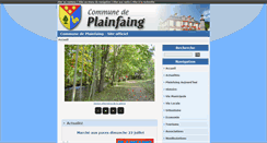Desktop Screenshot of plainfaing.com